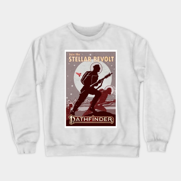 Join the Stellar Revolt Crewneck Sweatshirt by Dungeonmusings